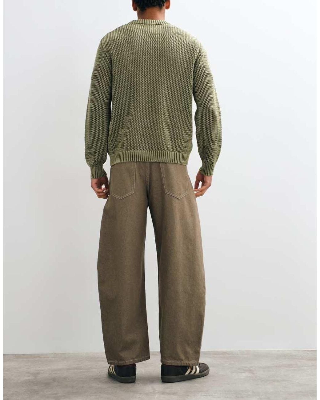 ASOS Green Cocoon Fit Jeans for men