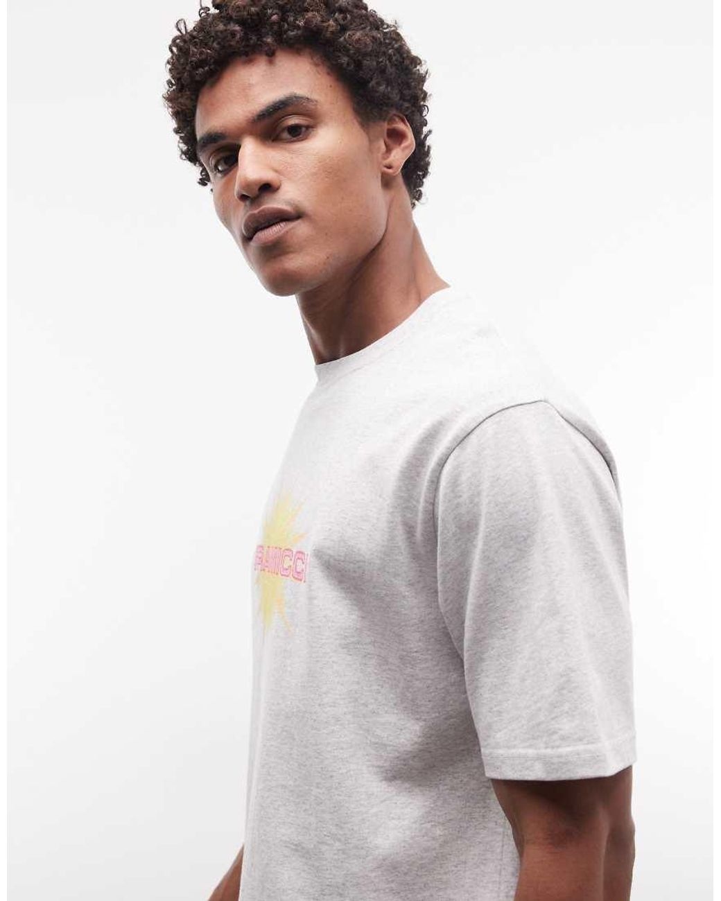 Gramicci White Grammici Graphic Print T-Shirt for men