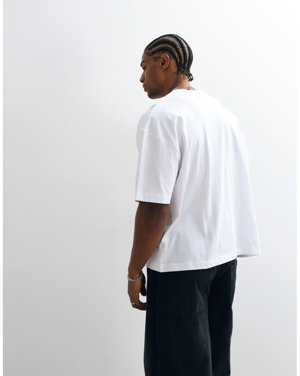 ASOS White Disney Pixar Oversized Boxy T-shirt With Christmas Toy Story Print for men