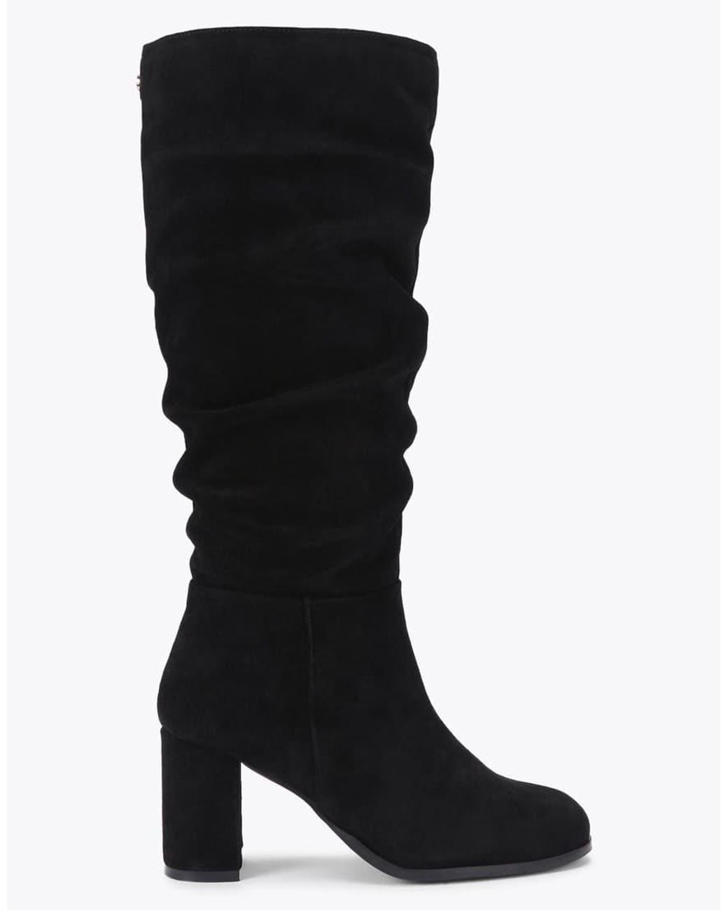 Carvela Kurt Geiger Black Fabbi Slouch Knee Boots