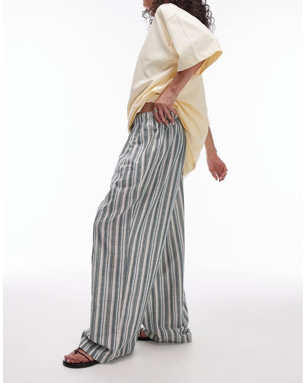 Pantalones a rayas de colores hotsell