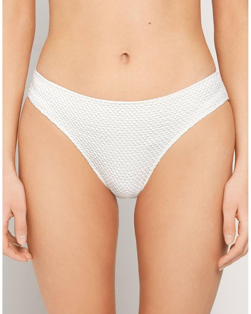 Tezenis Blue Piqué Wave Classic Bikini Bottoms