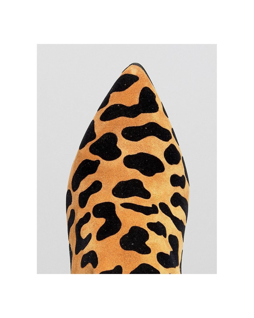 office leopard print boots