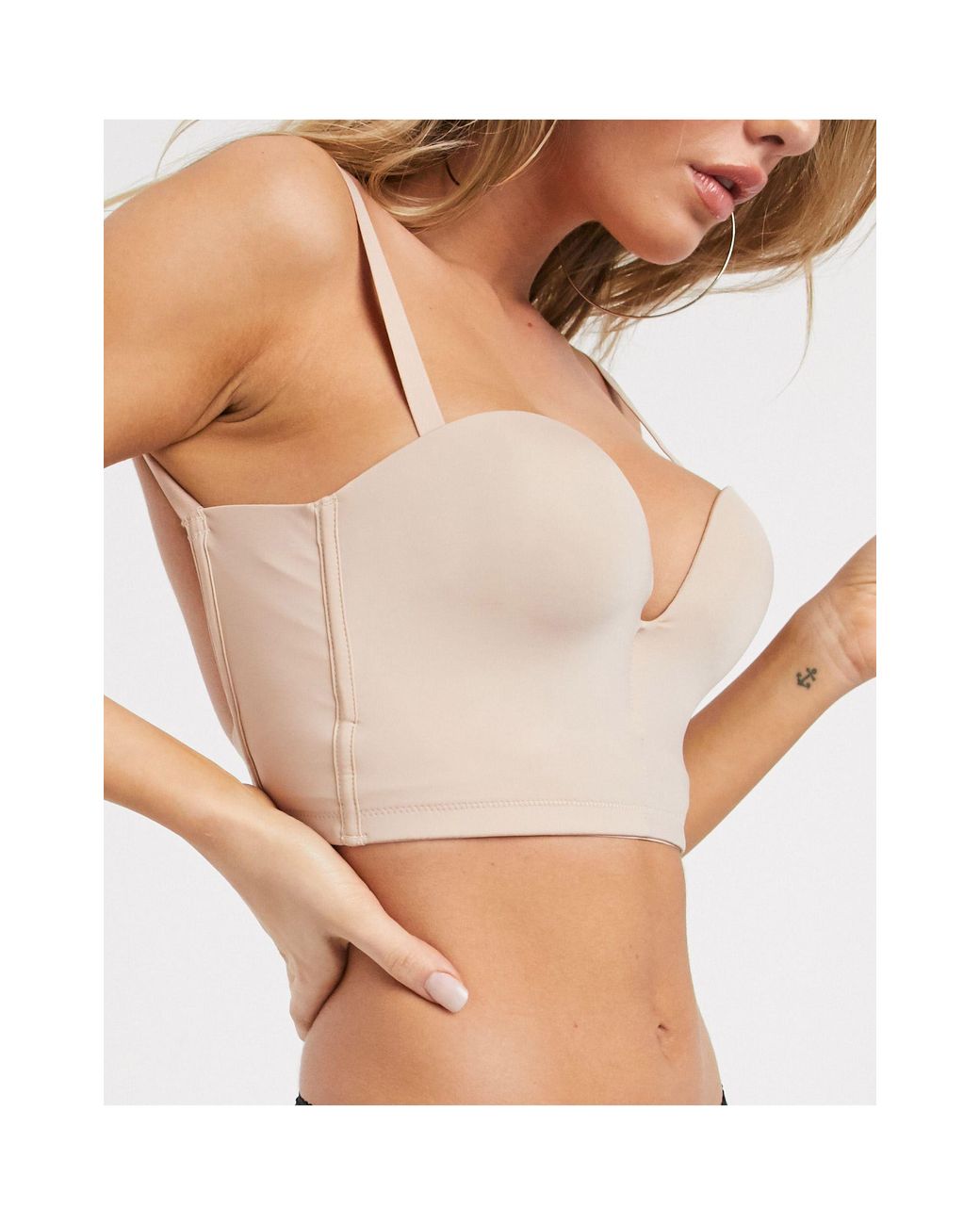 WONDERBRA ULTIMATE BACKLESS Beige - Fast delivery