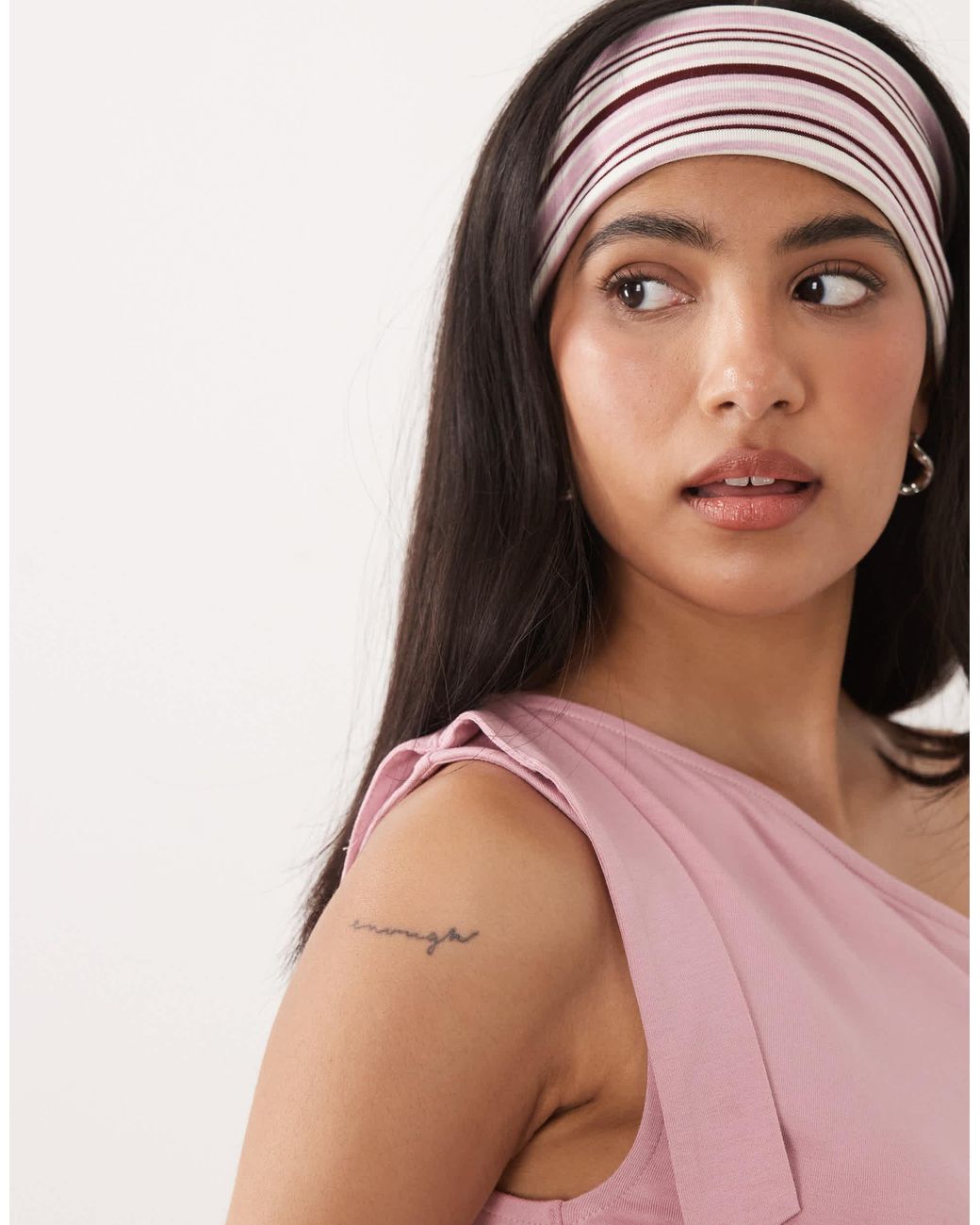 ASOS Pink Jersey Headband