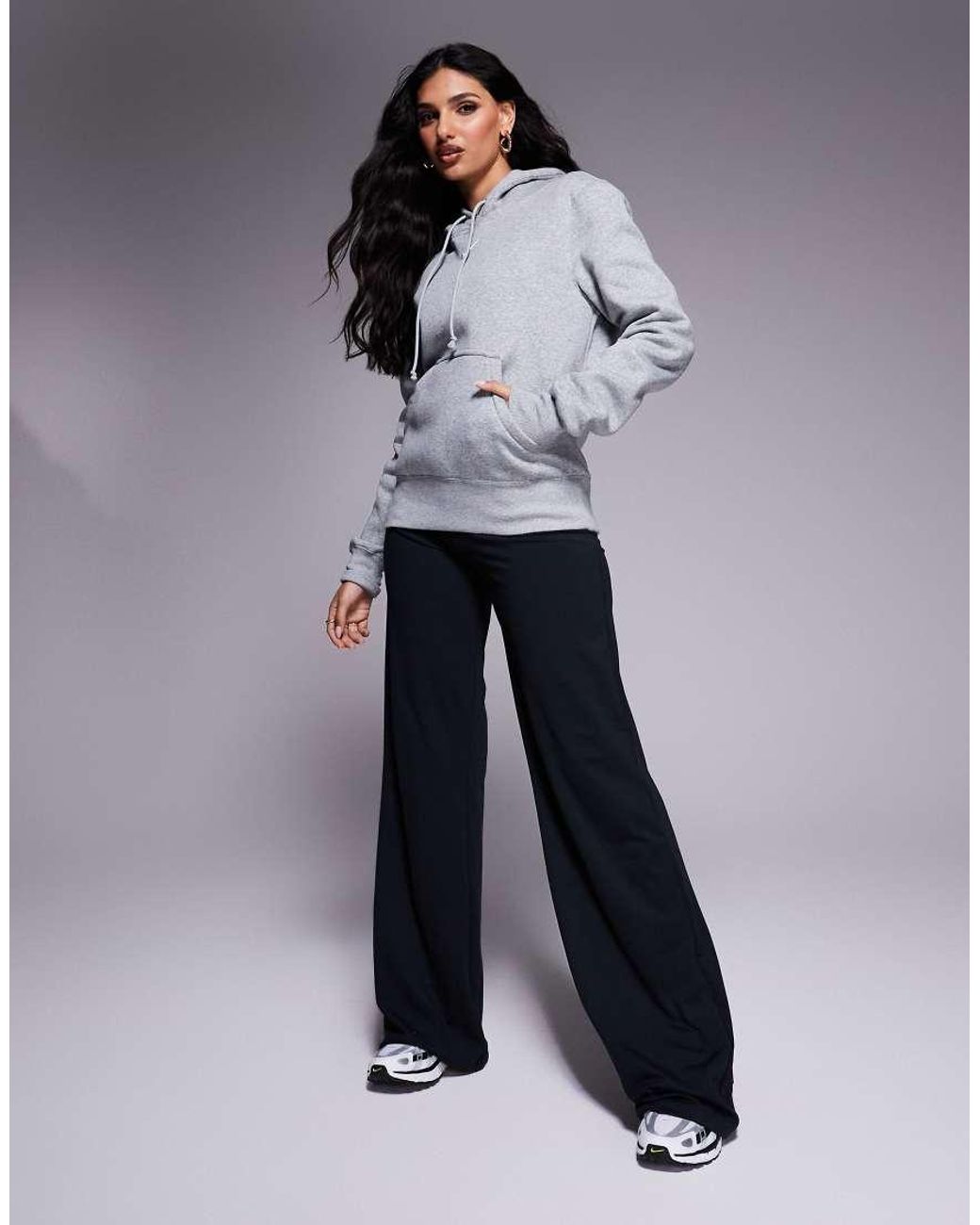 Nike Gray Phoenix Fleece Hoodie