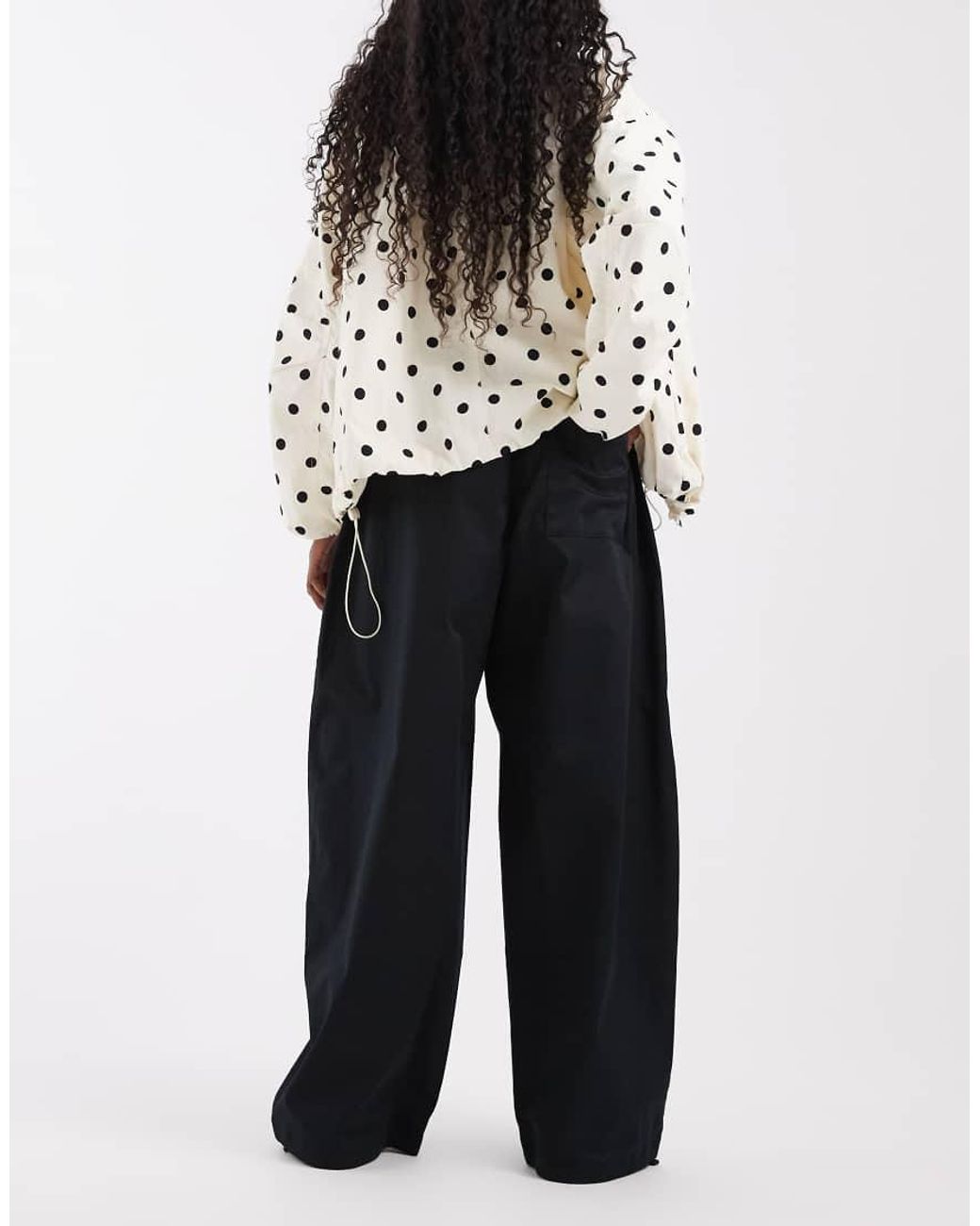 Nike White Street Utility Woven Oversized Trousers