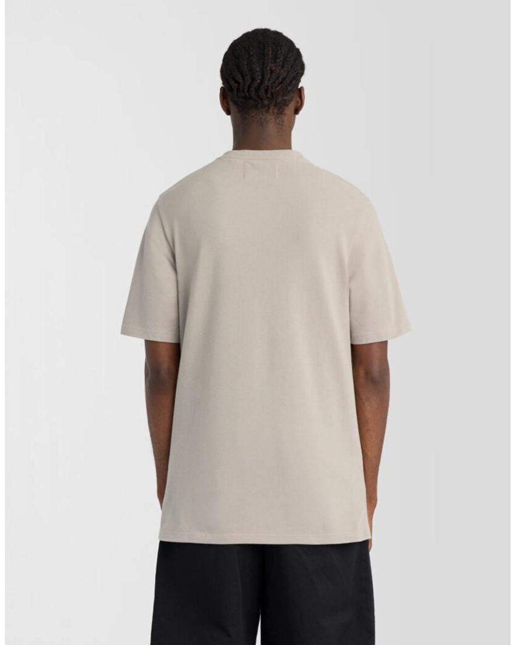 Lyle & Scott White Ss T-Shirts Pique Interlock T-Shirt for men