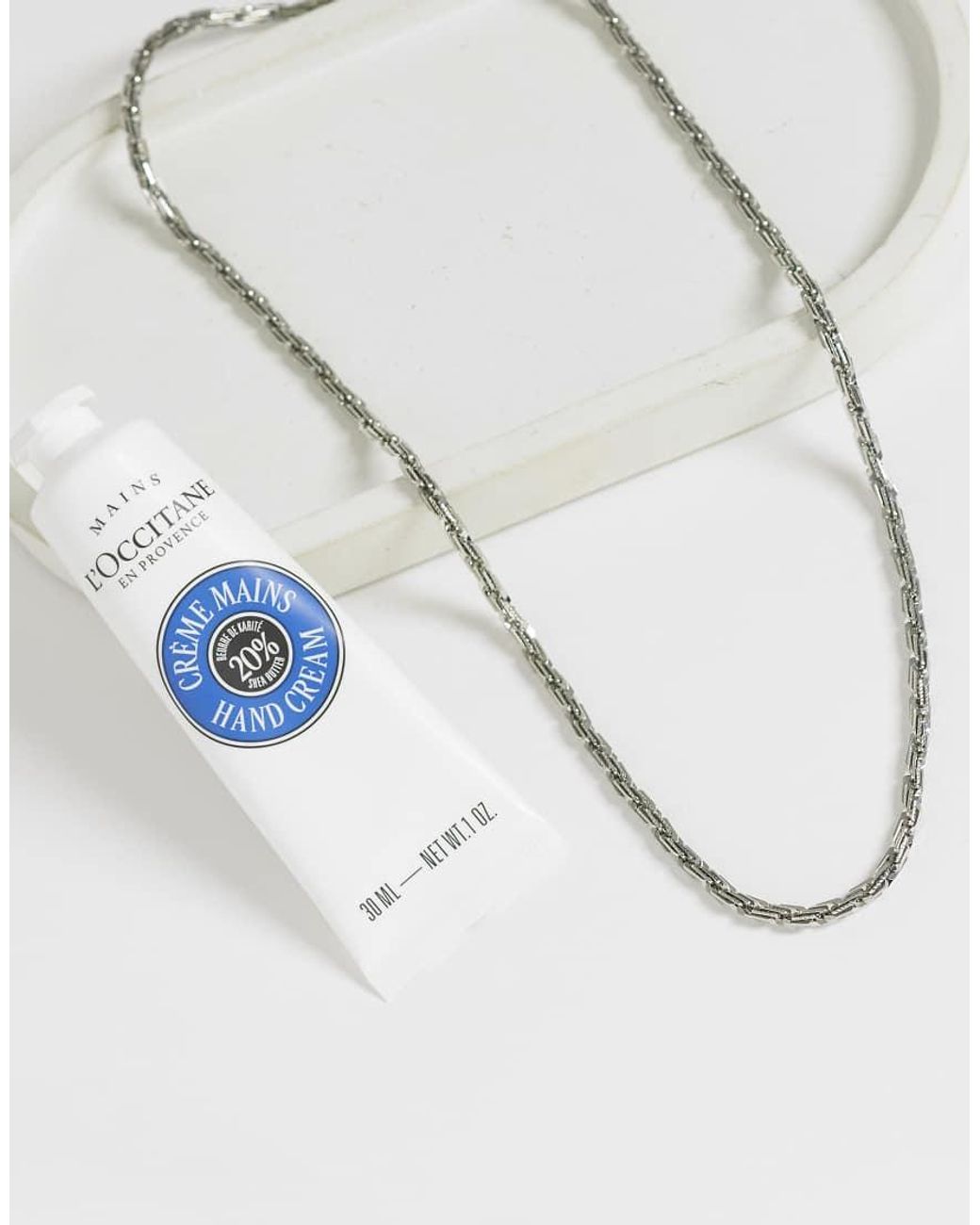 ASOS White Multi Link Rope Chain Necklace for men