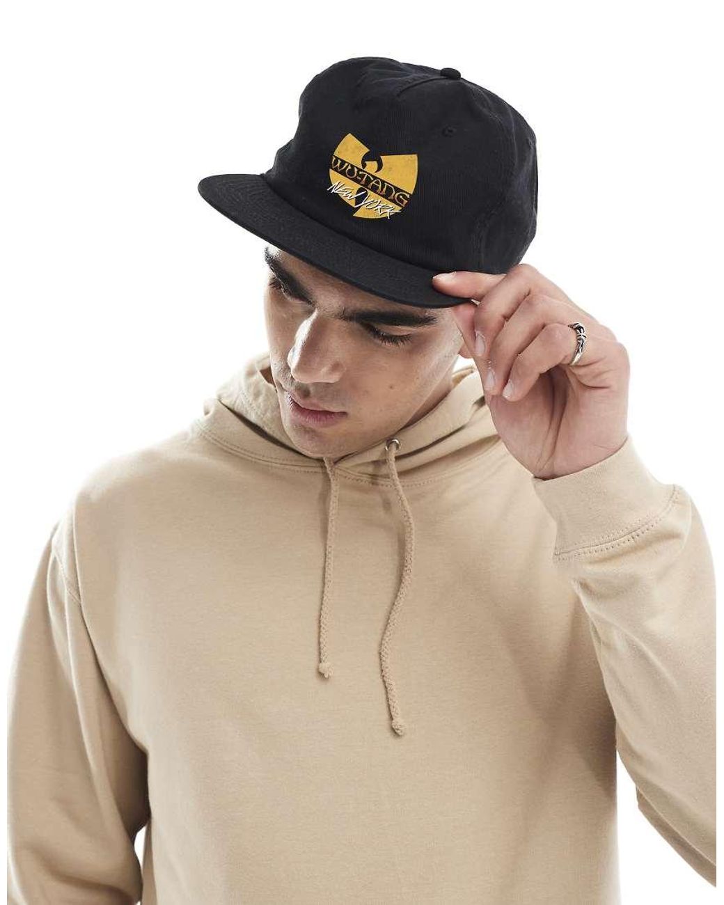 PRNT Black Wu-Tang New York Cap Relaxed Fit Cap