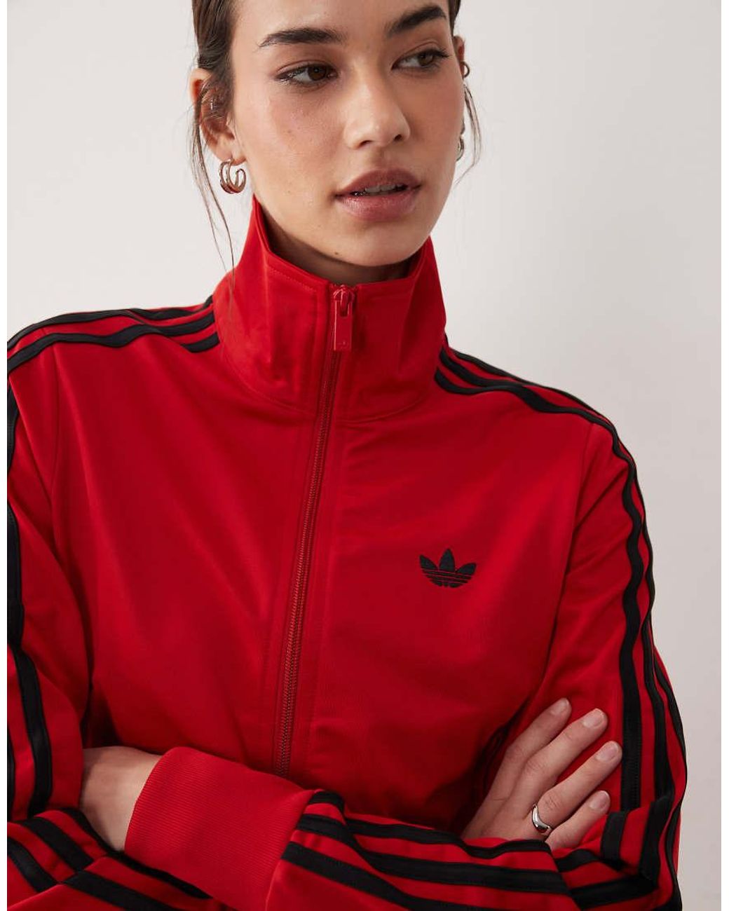 Adidas Originals Red Firebird Classic Track Top