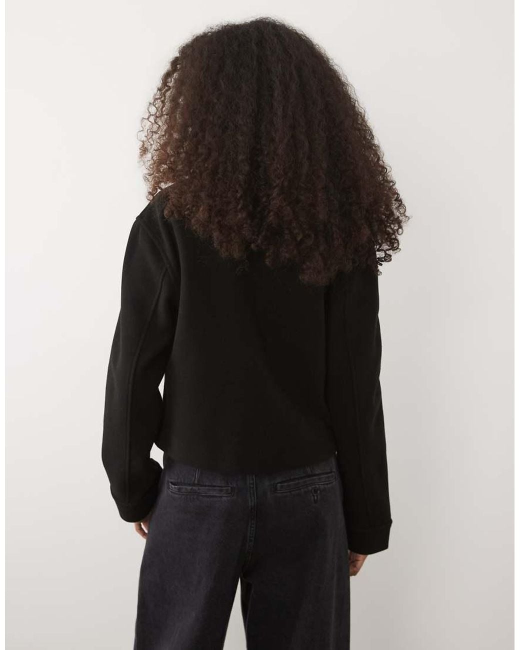 New Look Black Zip Through Jacket