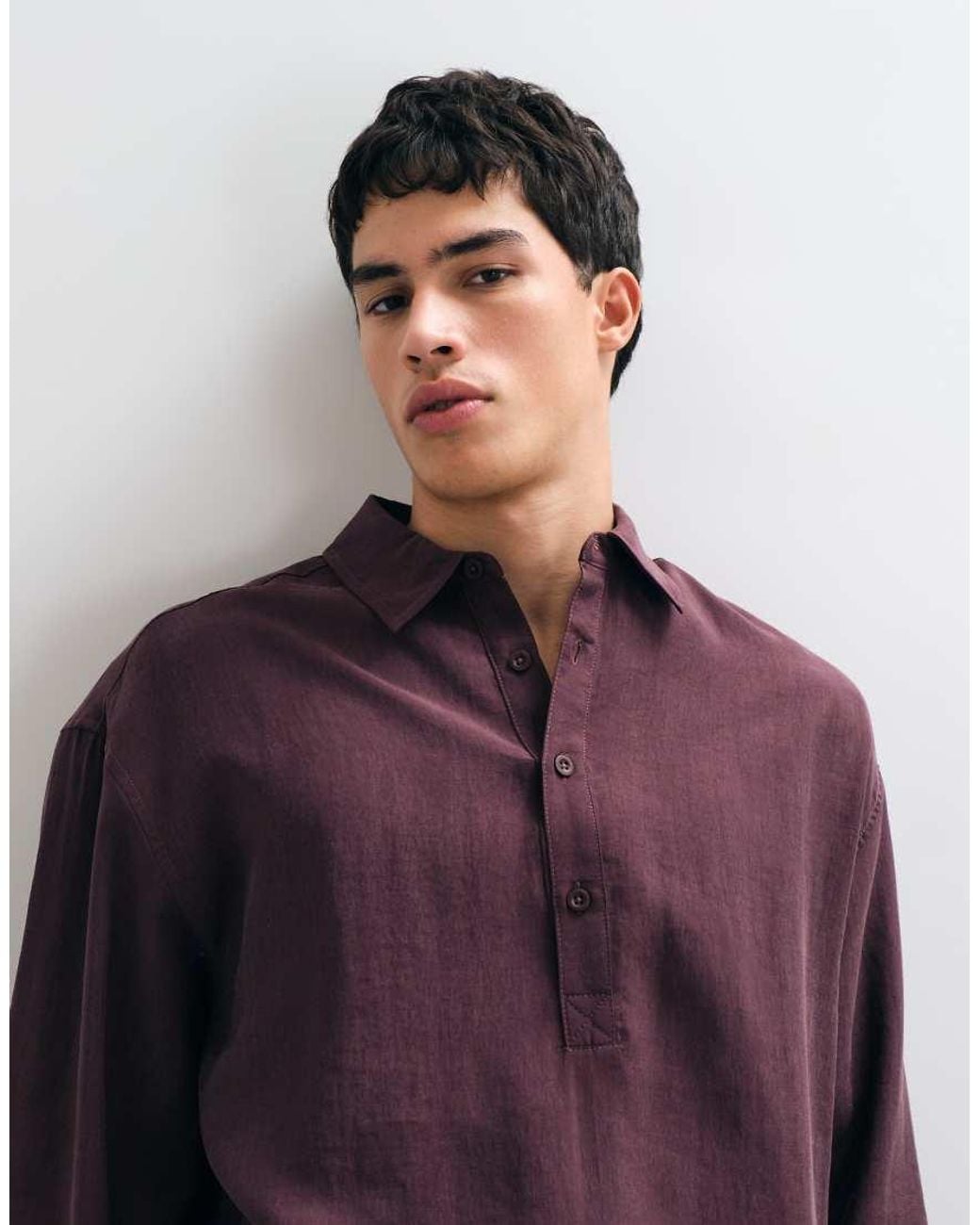 ASOS Blue Oversized Rugby Shirt for men