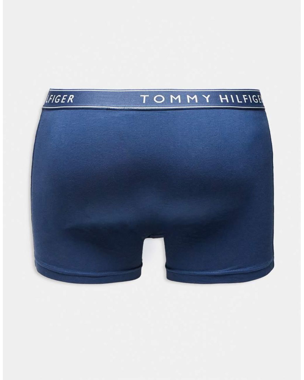 Tommy Hilfiger Blue Everyday Essentials 3 Pack Trunks for men