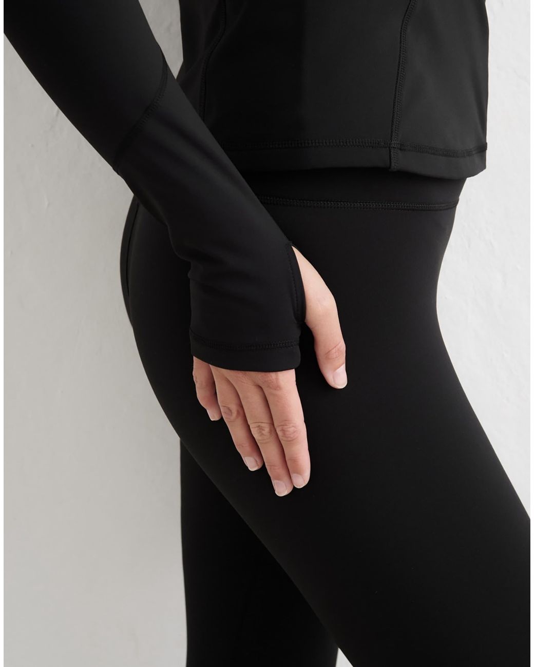 Veste zippée chaude e Aim'n en coloris Black