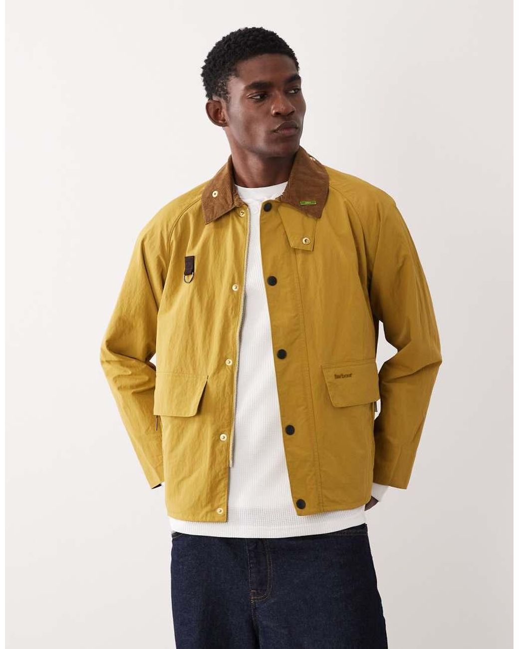 Barbour Yellow Icons Spey Jacket for men