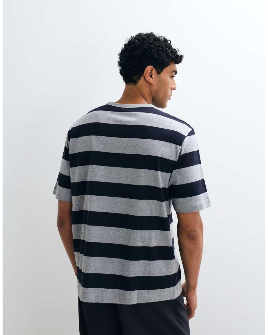 ARKET Blue Heavyweight Jersey T-shirt for men