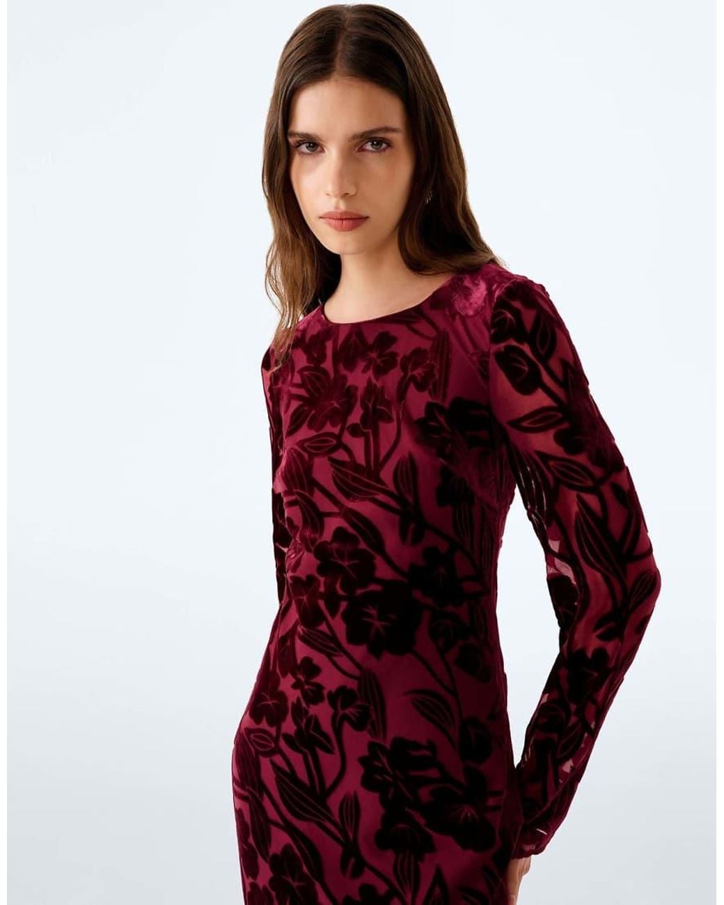 OMNES Red Juniper Dress