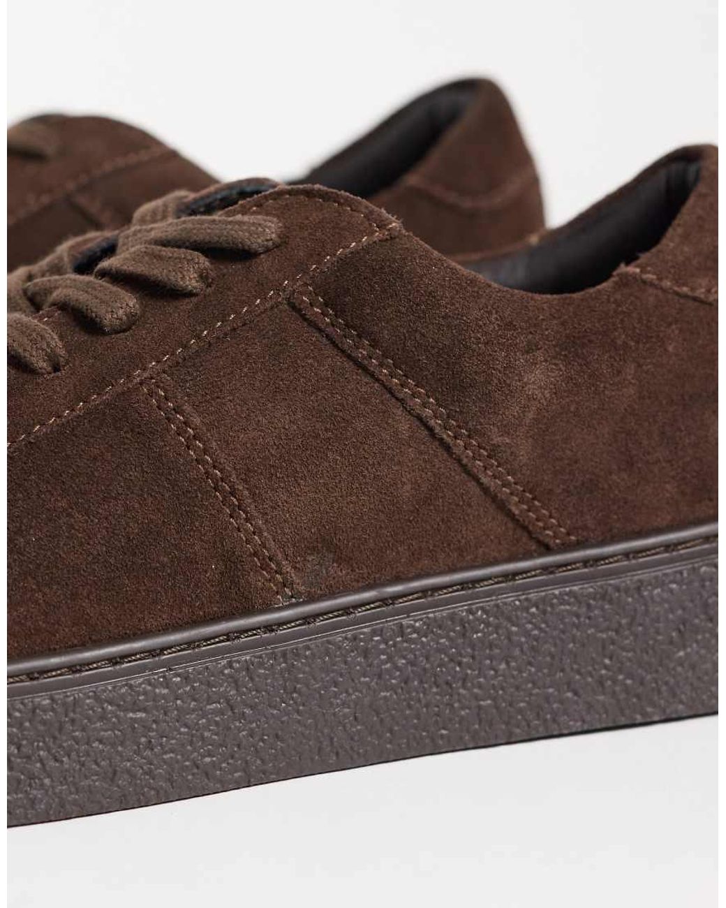 ASOS Brown Lace Up Trainers for men