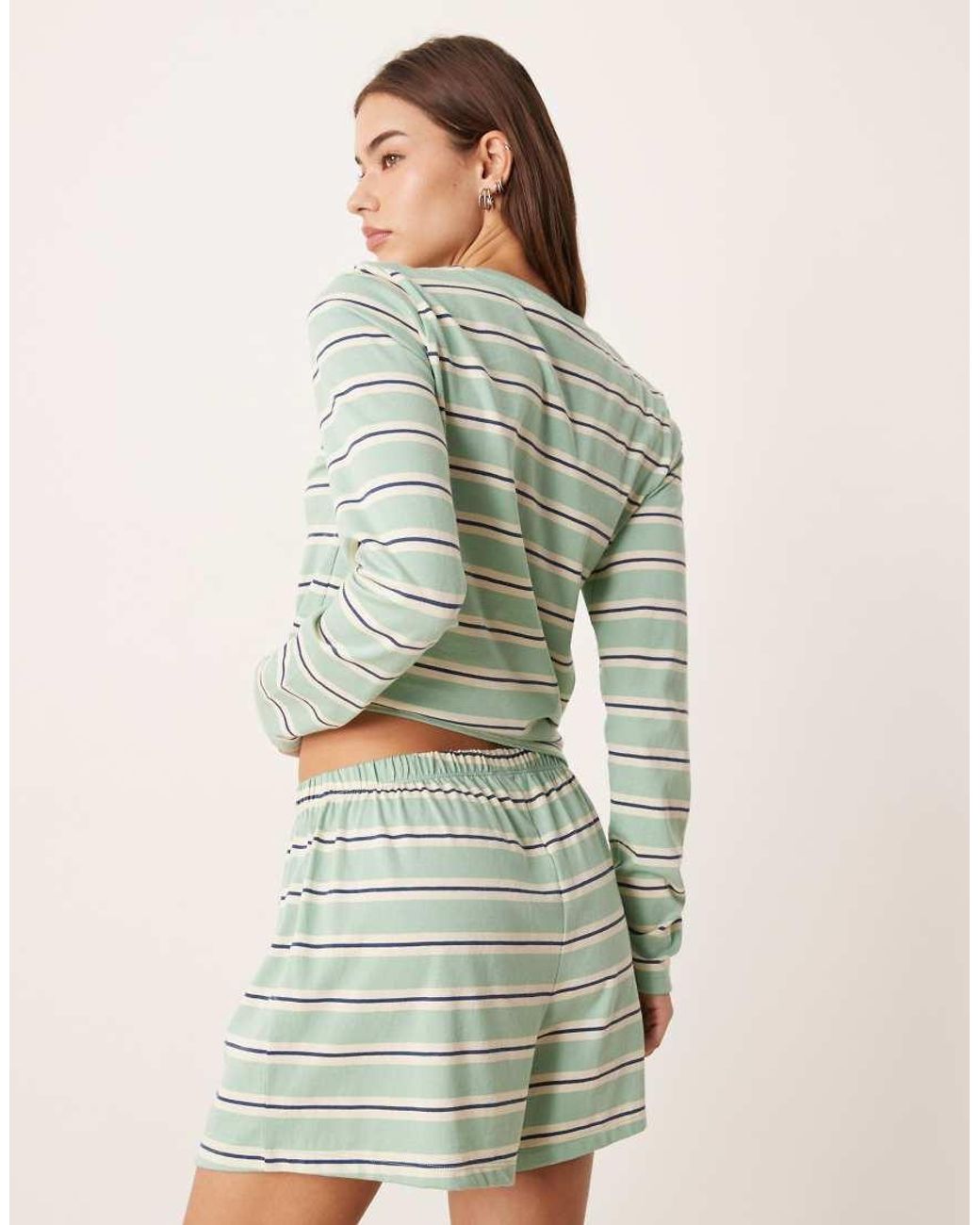 ASOS Green Mix & Match Boxer Pyjama Short