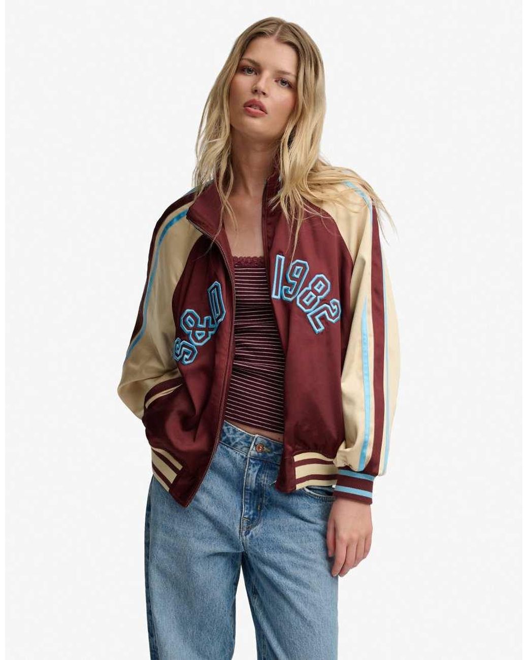 Superdry Red Suika Track Jacket