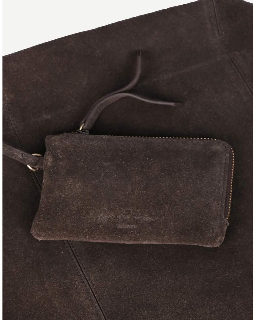 OFF THE HOOK Brown Lauryn Shopper Suede Tote Bag