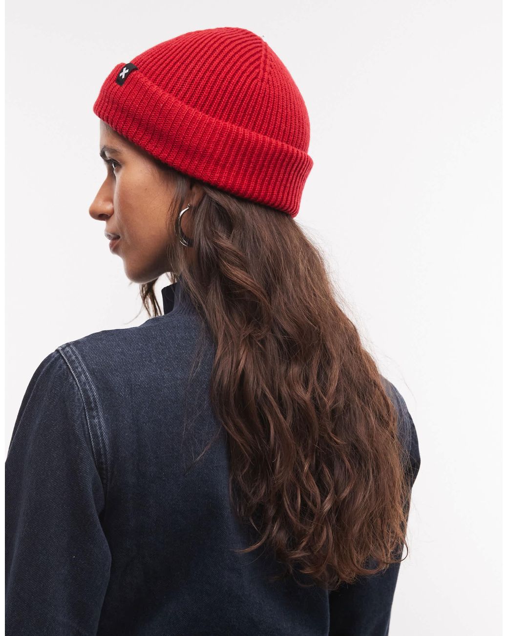 Bonnet pêcheur logo Collusion en coloris Red