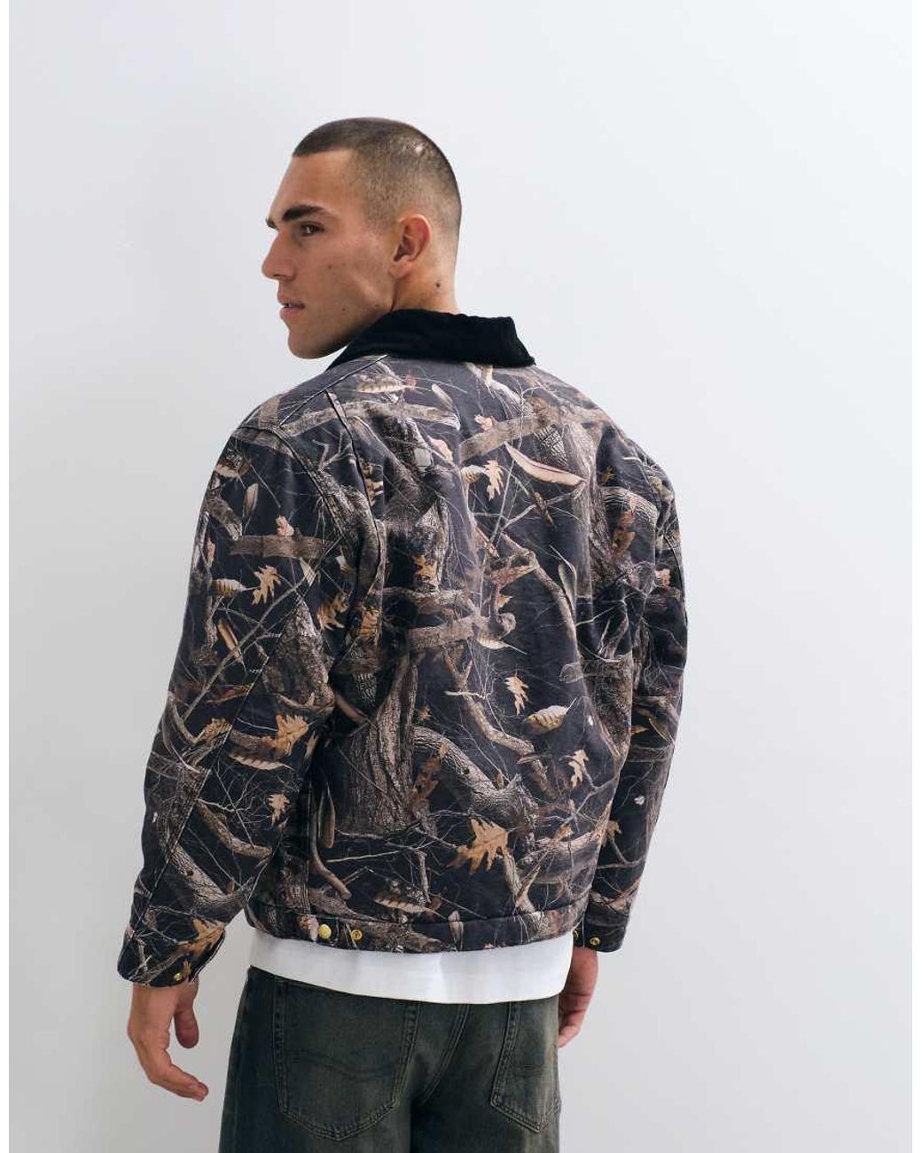 Carhartt Blue Og Detroit Jacket for men