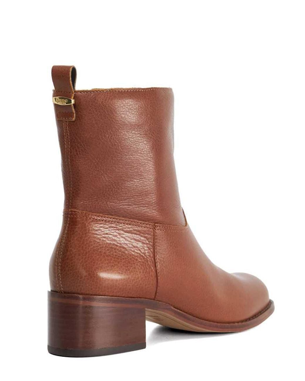 Dune Brown Peya Ankle Boots