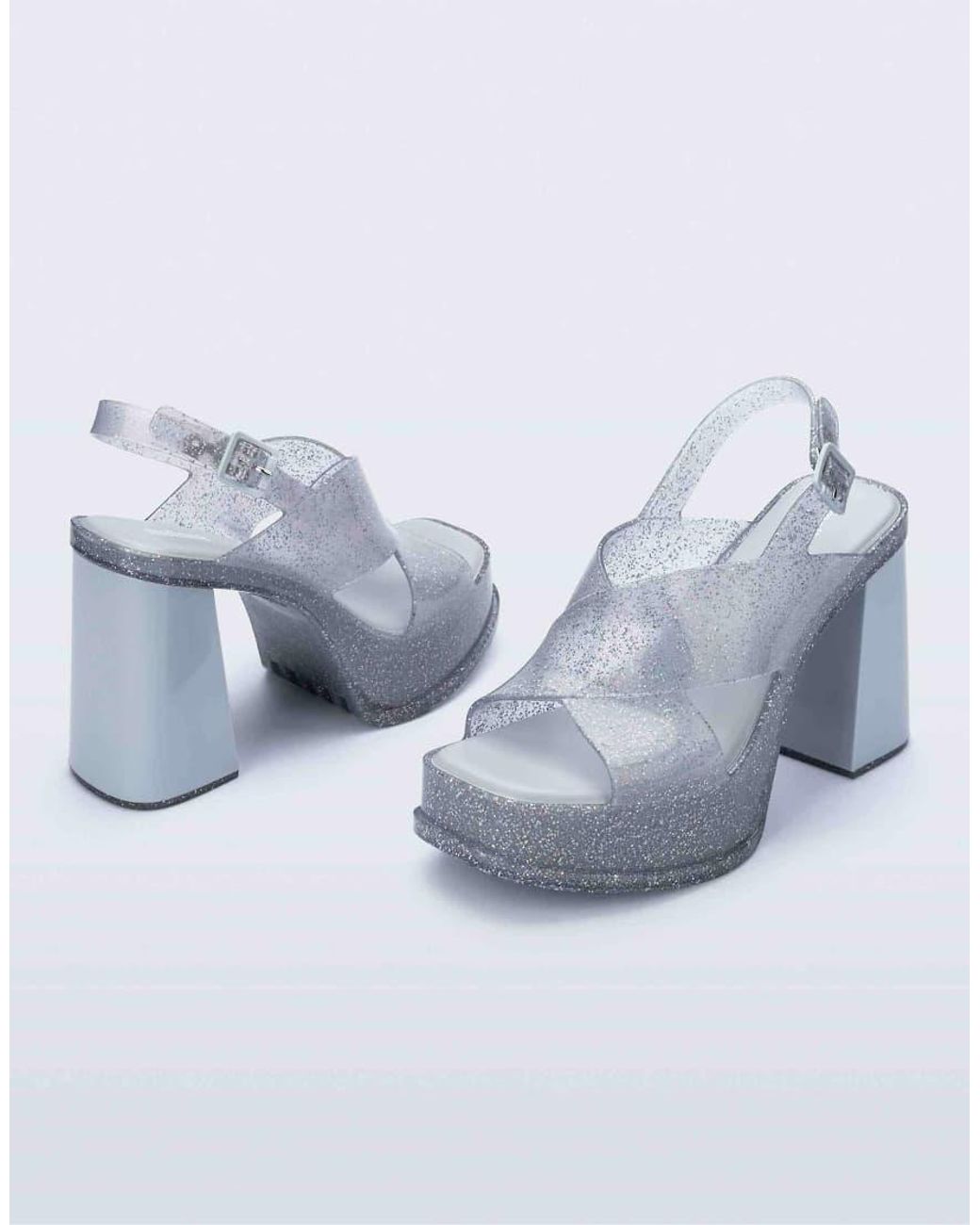 Melissa Blue Dance Platform Heel
