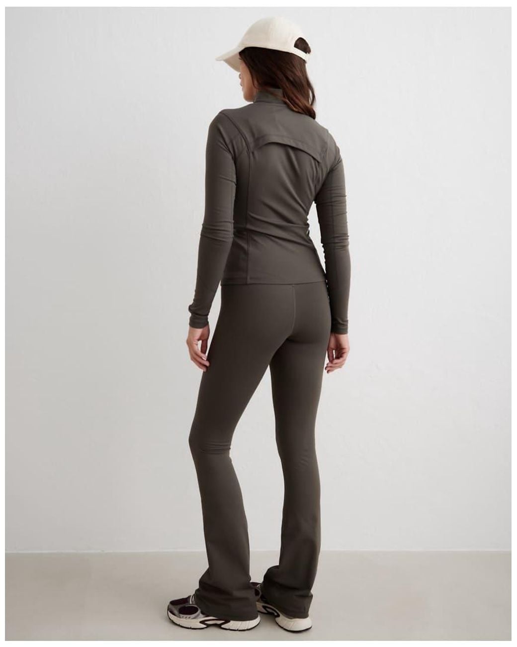 Aim'n Green Dark Ivy Warming Flare Tights