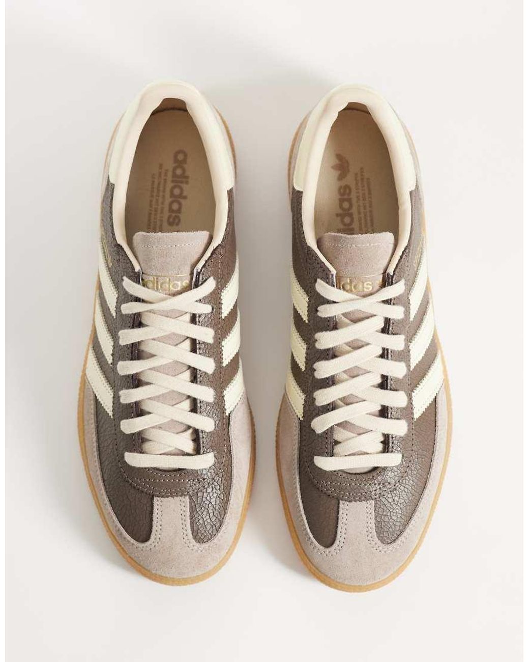 Adidas Originals Brown Handball Spezial Trainers for men