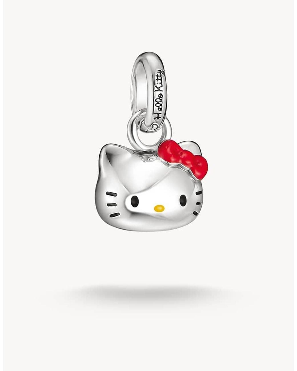 Thomas Sabo White Hello Kitty Charm Red Bow – Connect