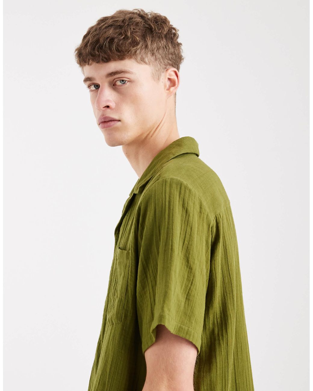 Chemise d'ensemble Sol Beach pour homme en coloris Green