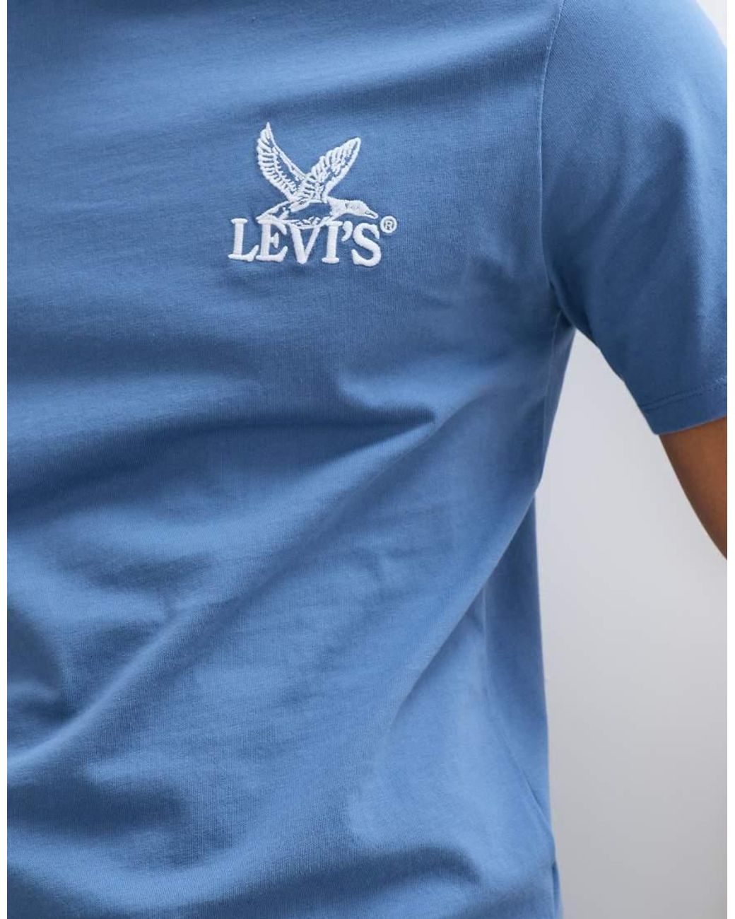 Levi's Blue Graphic Print T-Shirt for men