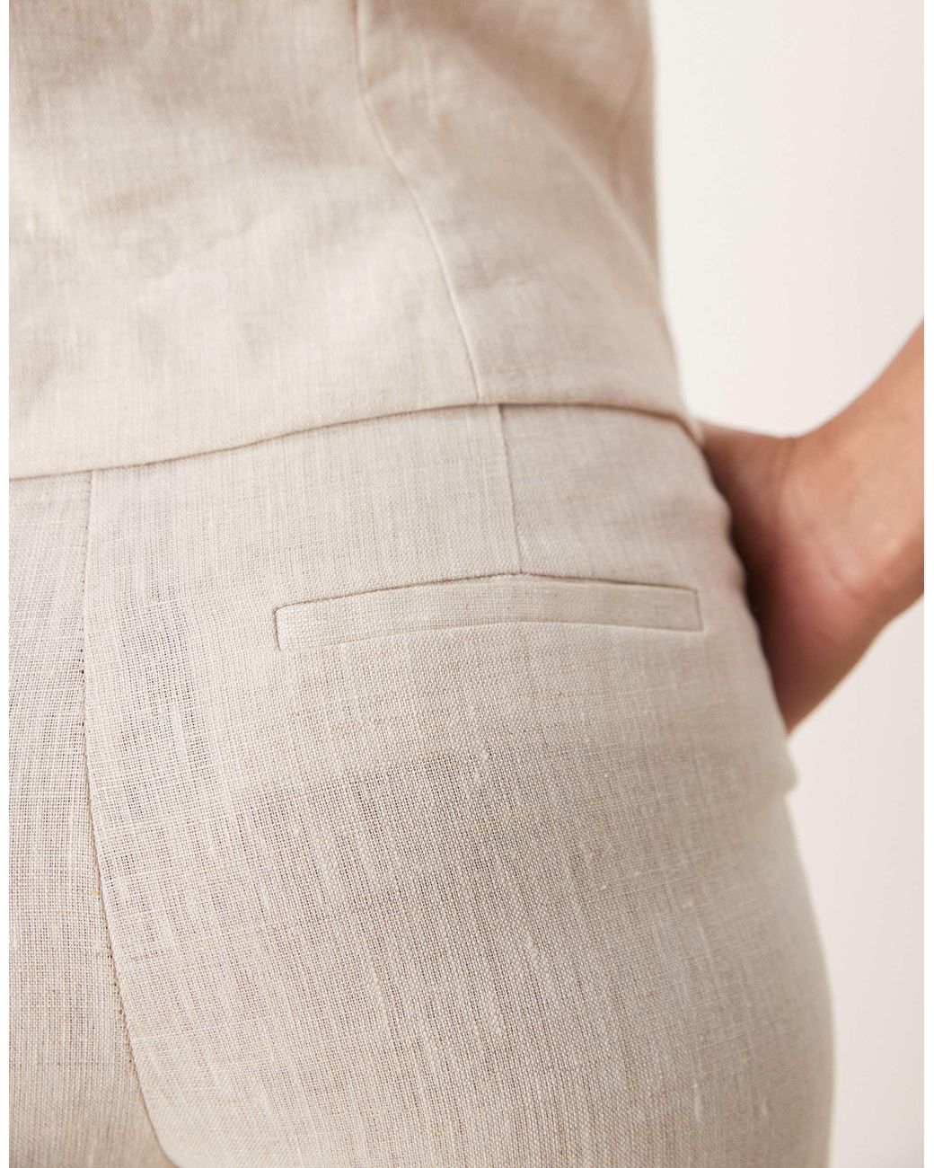 Mango Gray – elegante leinenhose