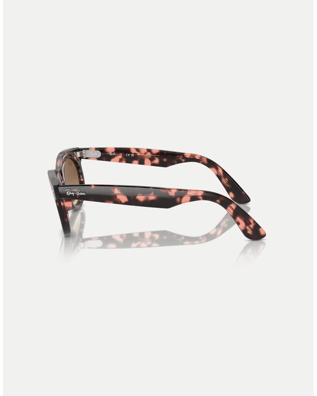 Ray-Ban Multicolor Wayfarer Oval Oval Sunglasses With Lens