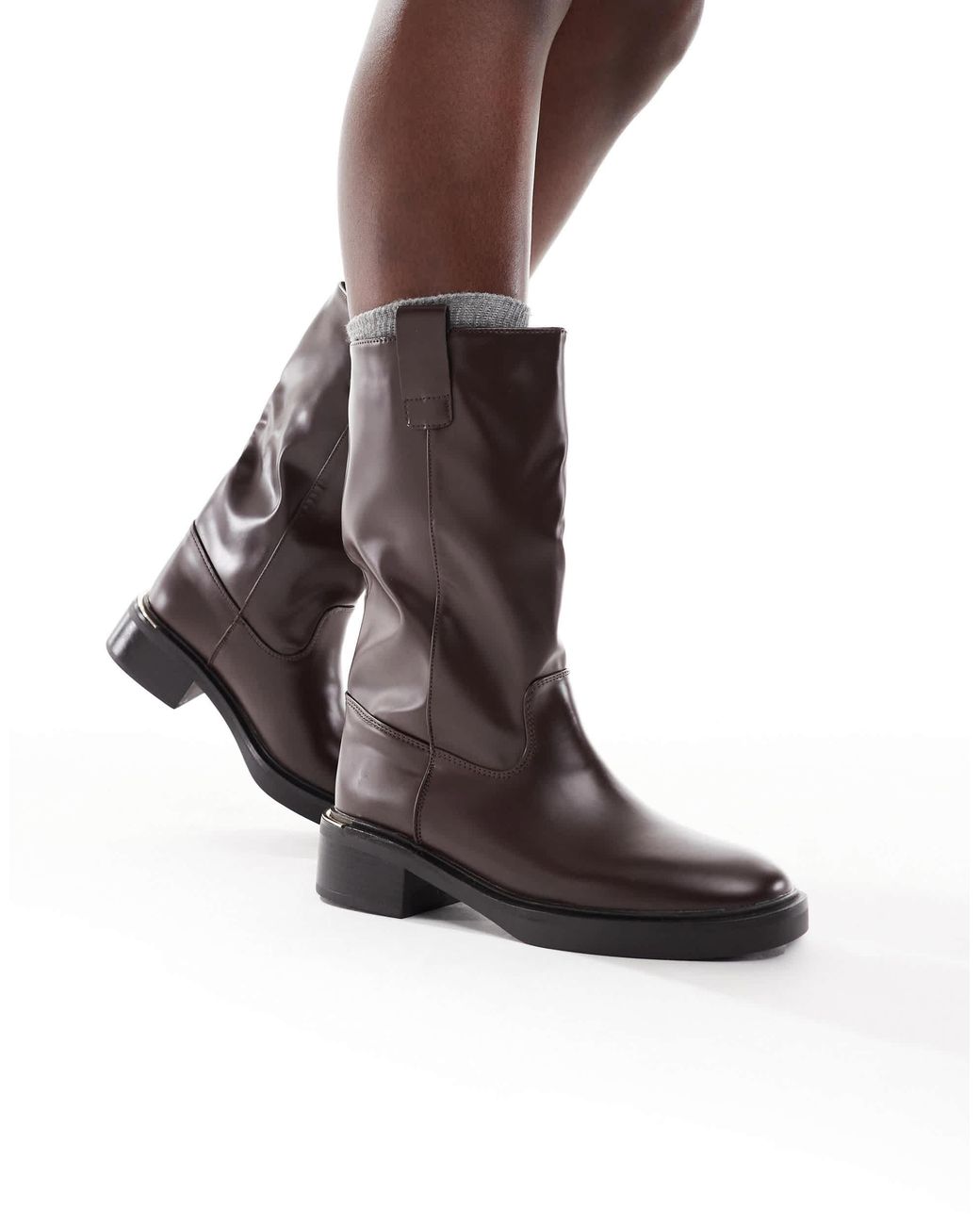 SEQWL White – twix – schlupfstiefel