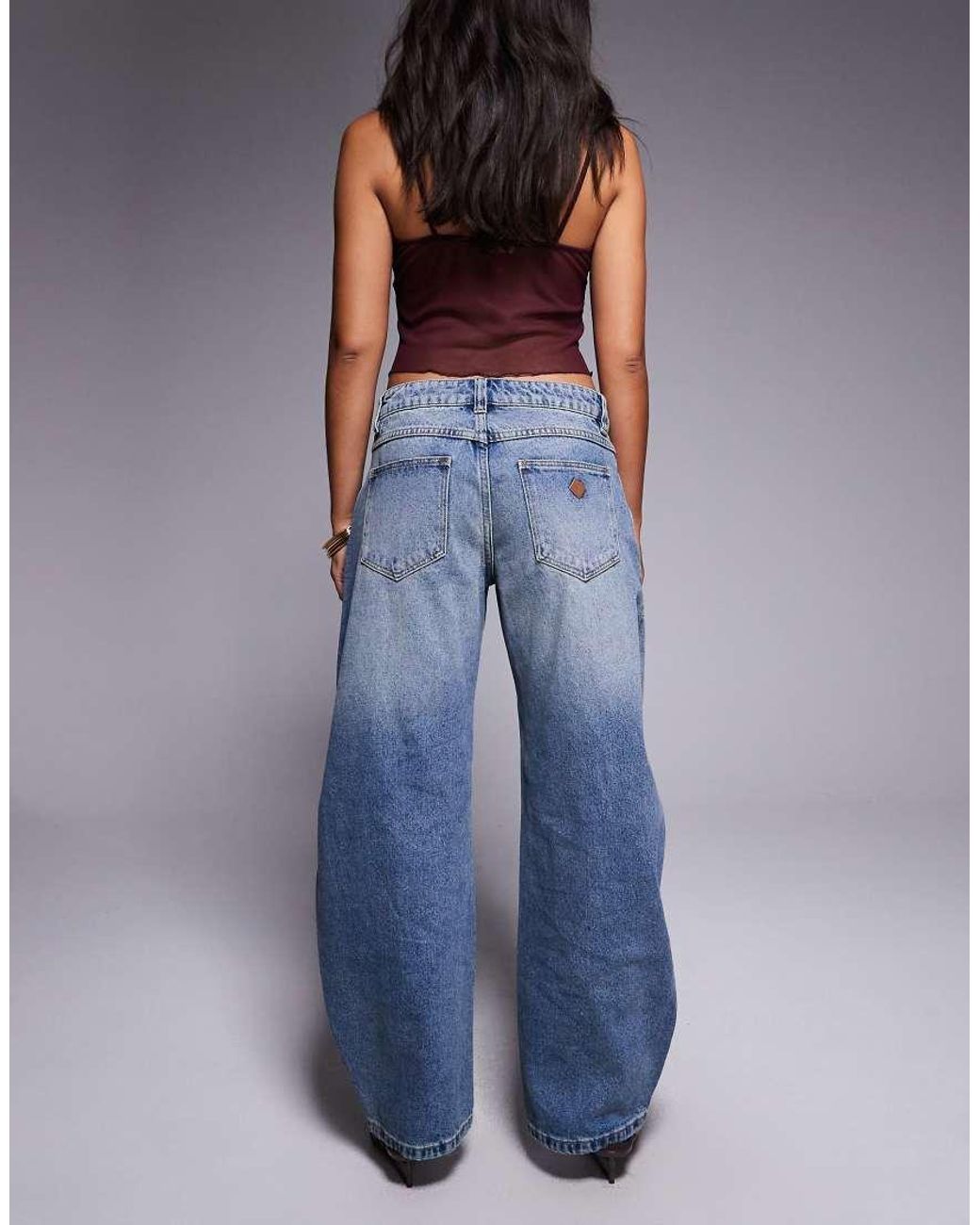 Abrand Jeans Blue 99 Low Barrel Jeans