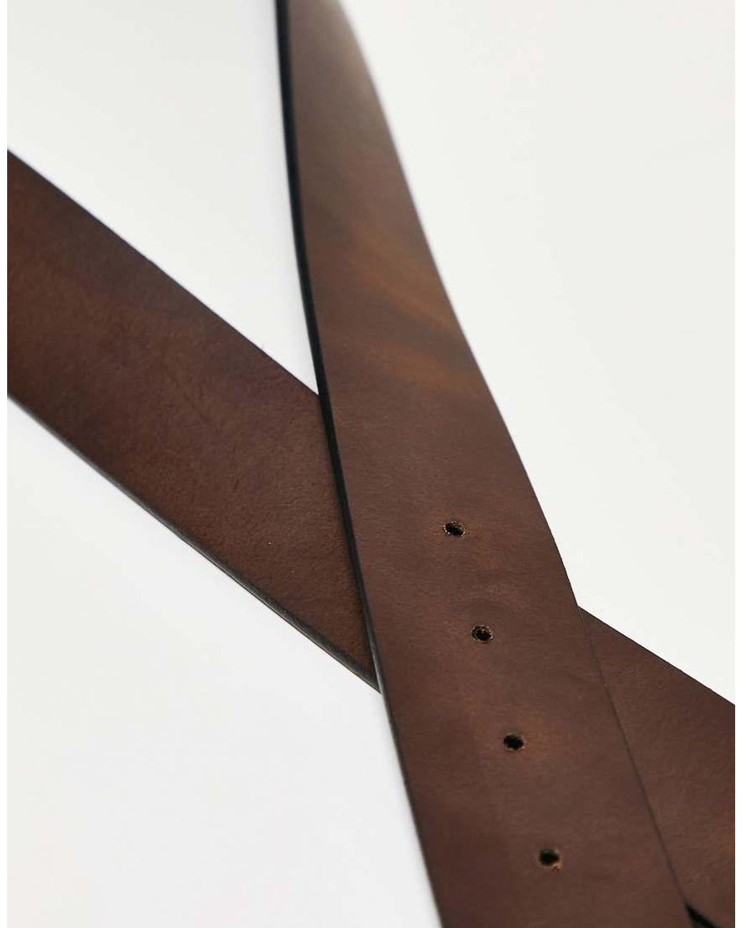 Levi's Black Reversible Core Leather Belt for men