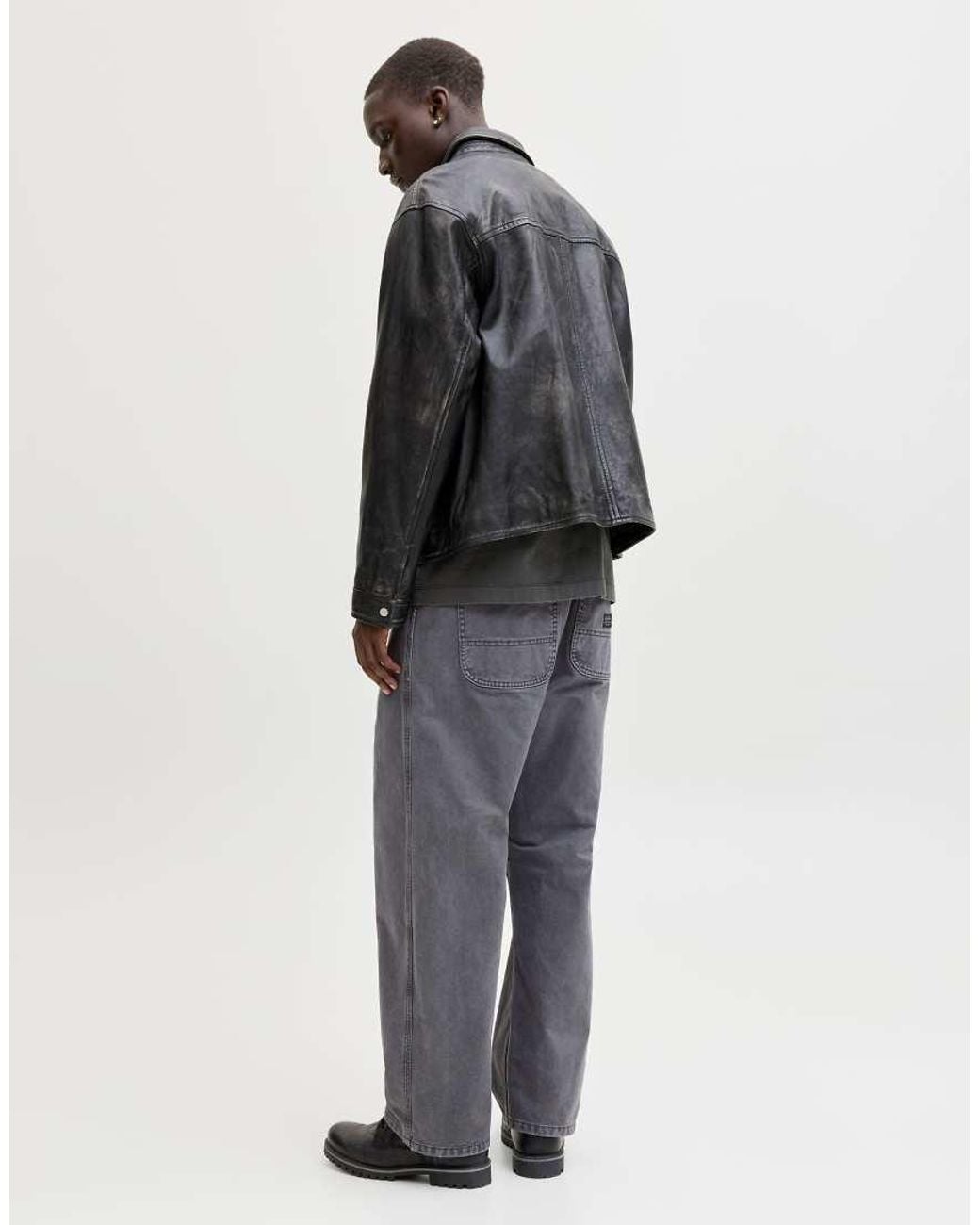 Jack & Jones Gray Trousers for men