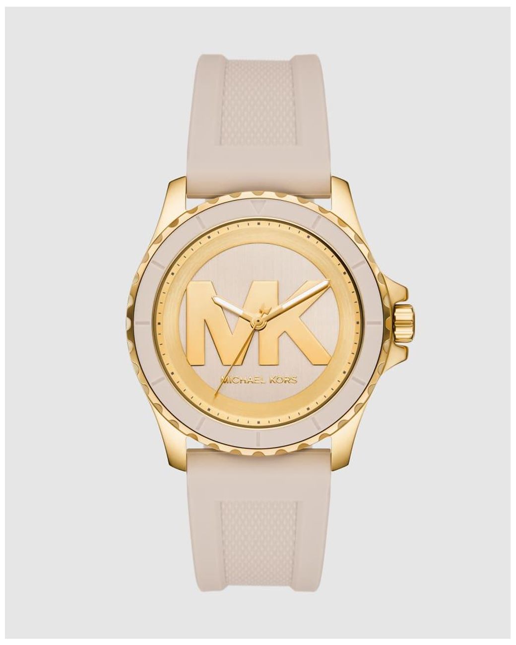Michael Kors Natural Everest Three-Hand Silicone Watch