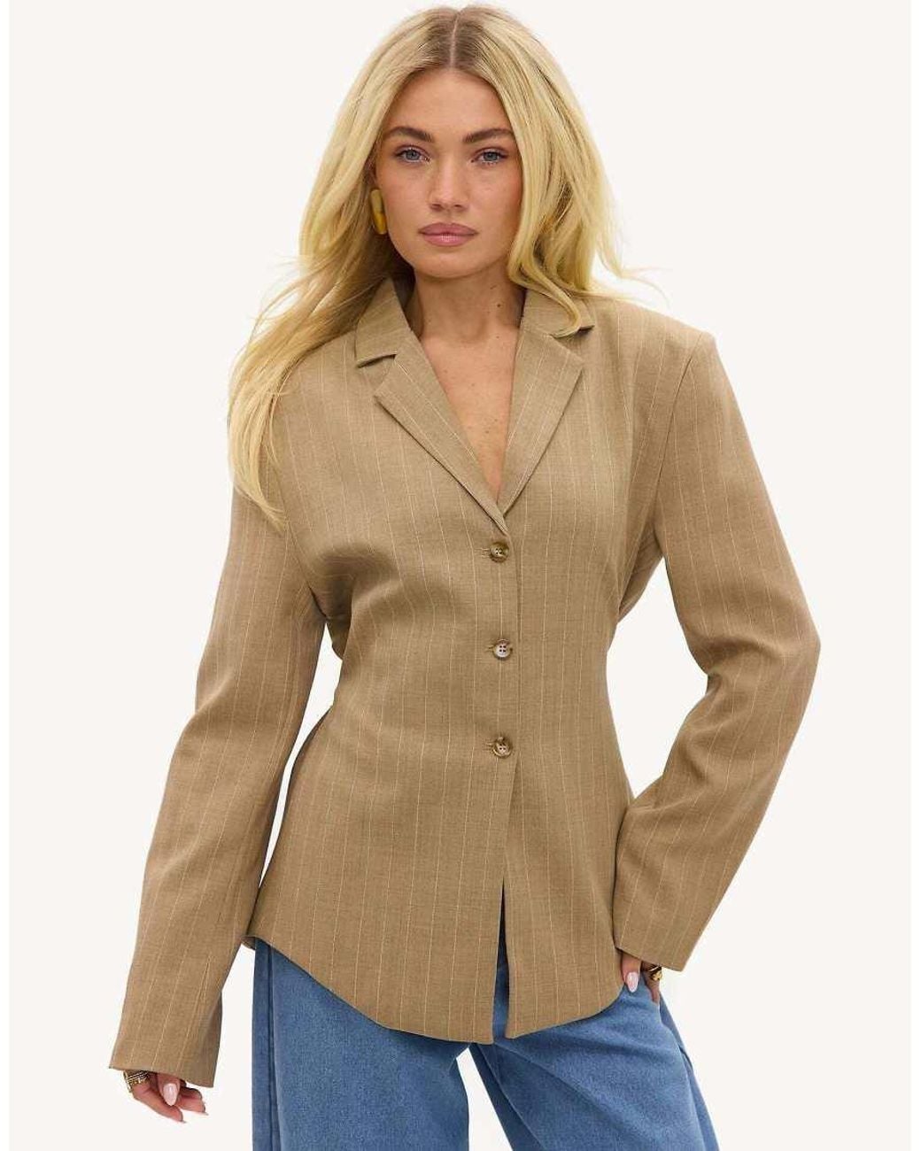 Loavies Natural Make It Blossom Blazer