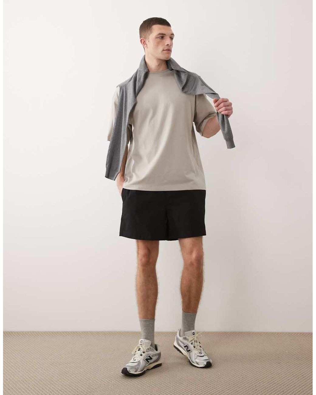 The North Face Gray Class V Pathfinder Pull On 5" Short for men