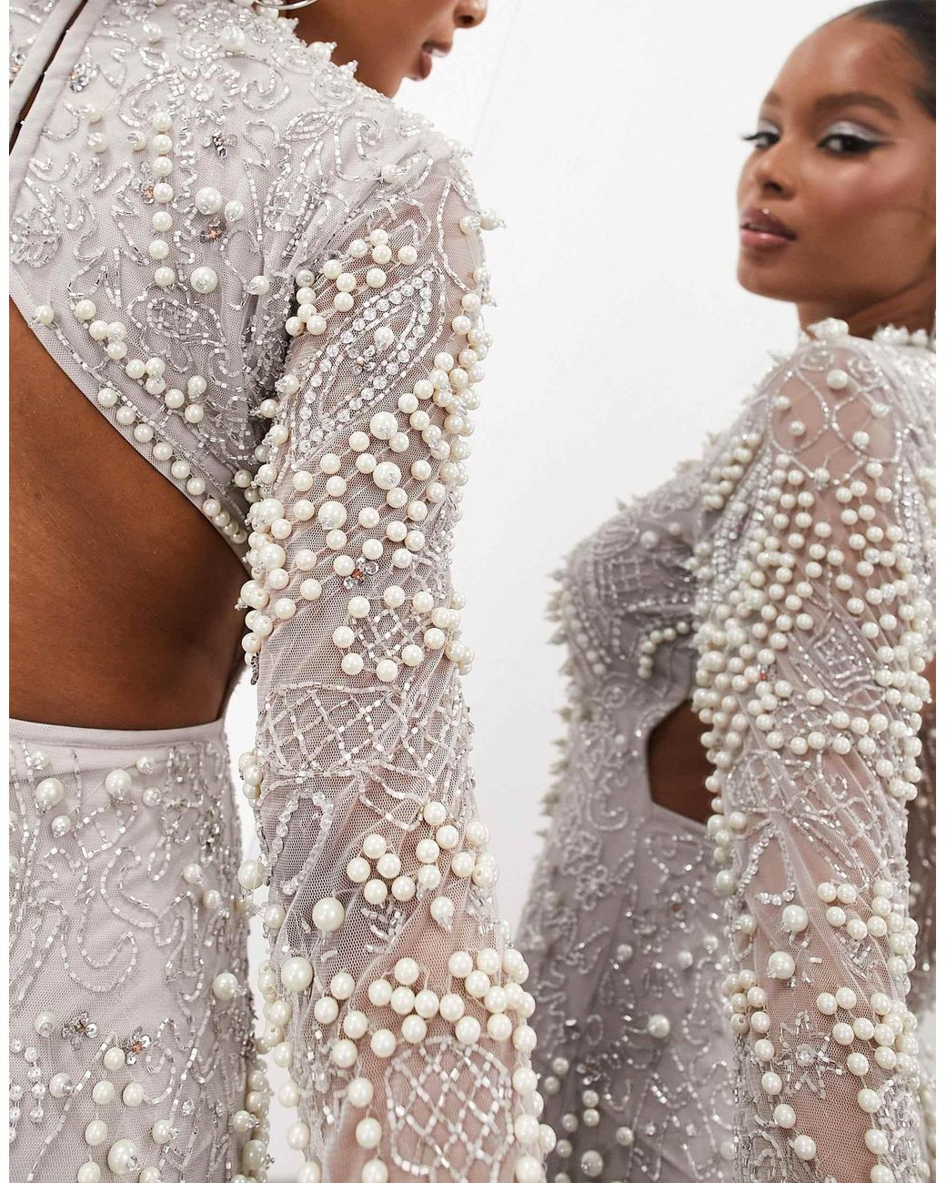 asos edition armour embellished bodycon dress embellished dress bodycon