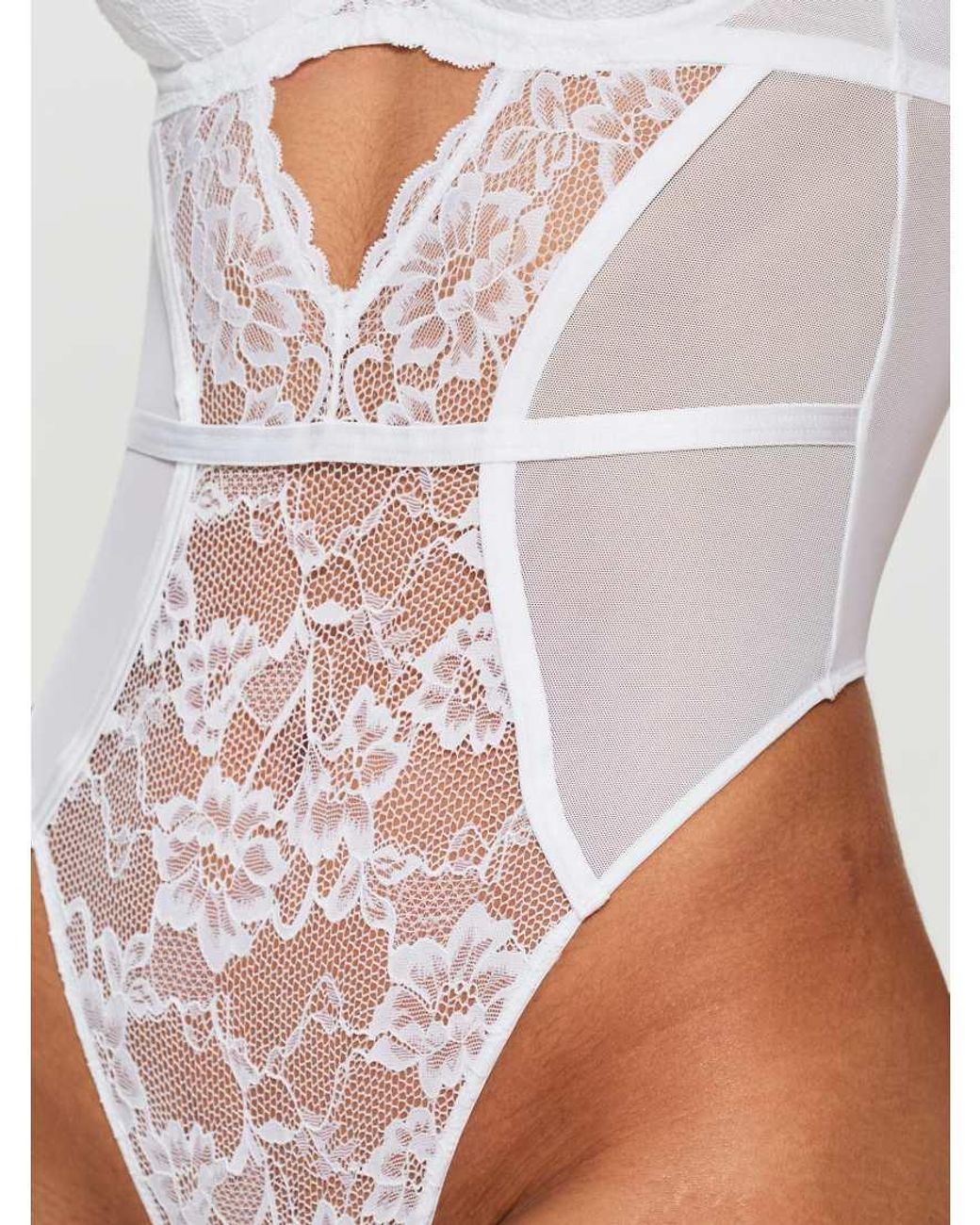 Ann Summers White Sexy Lace Body