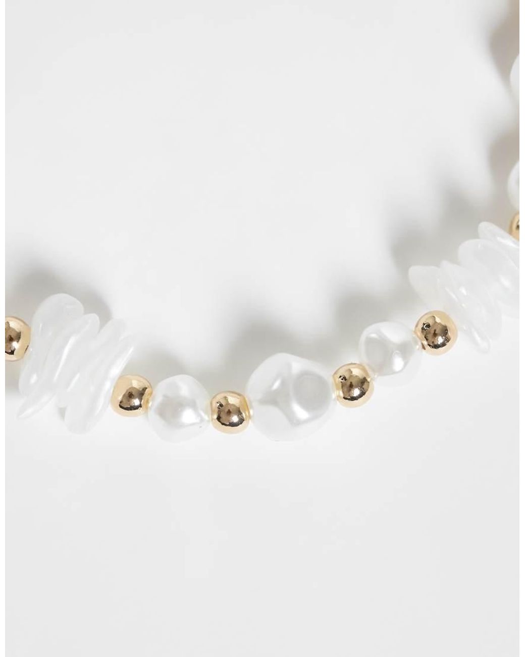ASOS Natural Pack Of 2 Bracelets With Sea Life Detail