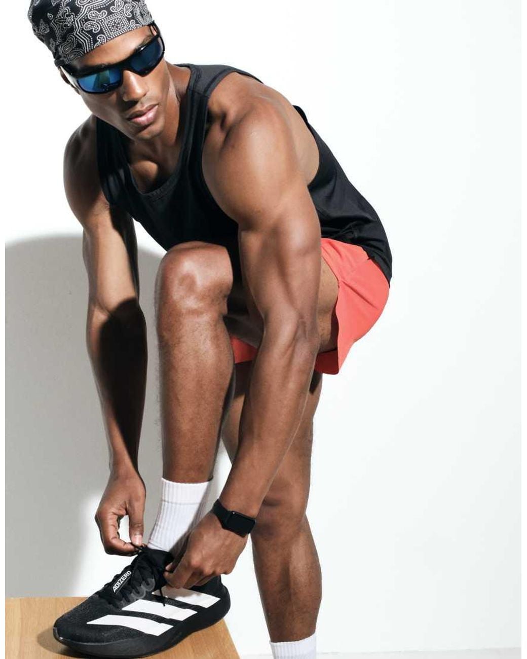 4505 Black Icon Quick Dry Mesh Training Vest With Racer Back for men