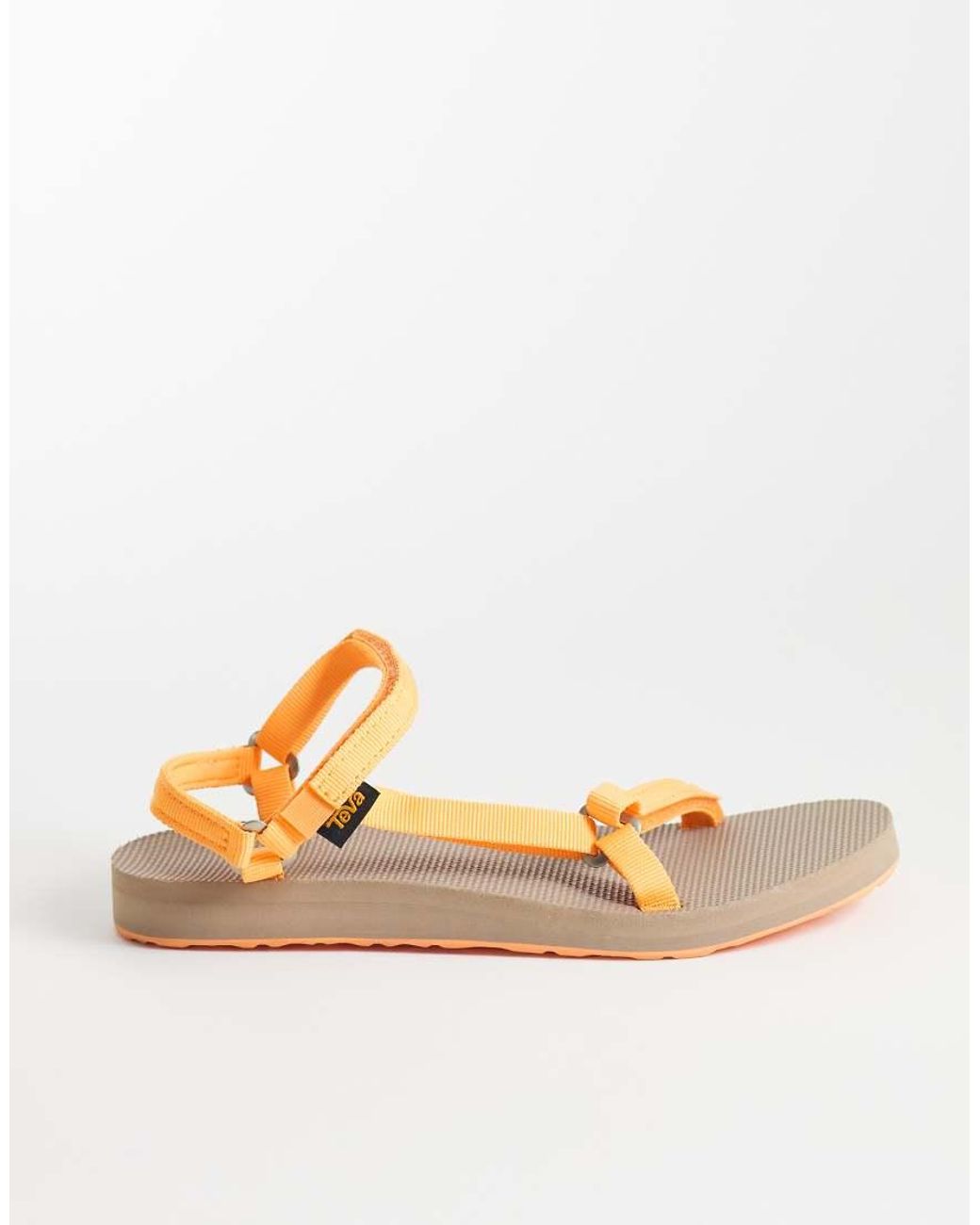 Teva White Original Universal Slim Sandals