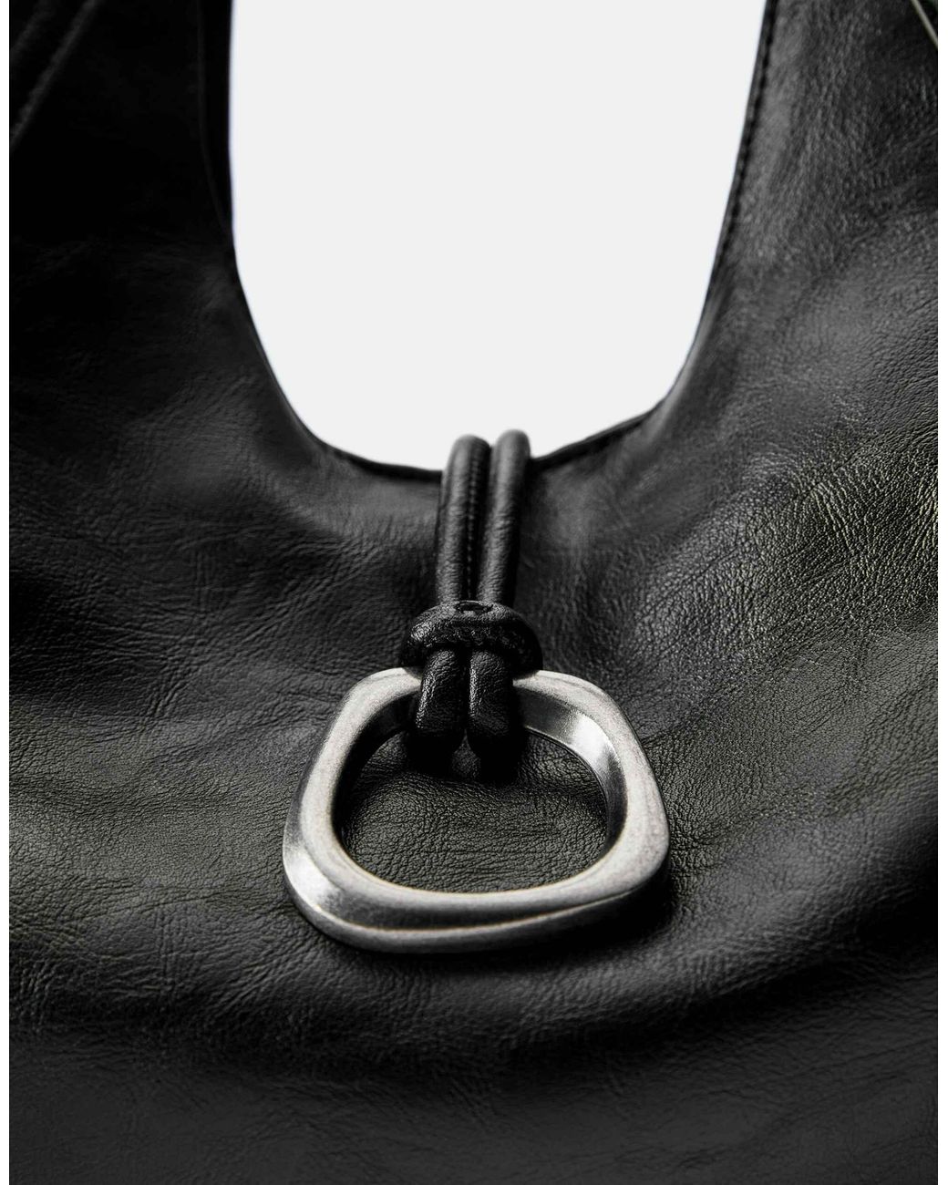Pull&Bear Black Ring-tasche
